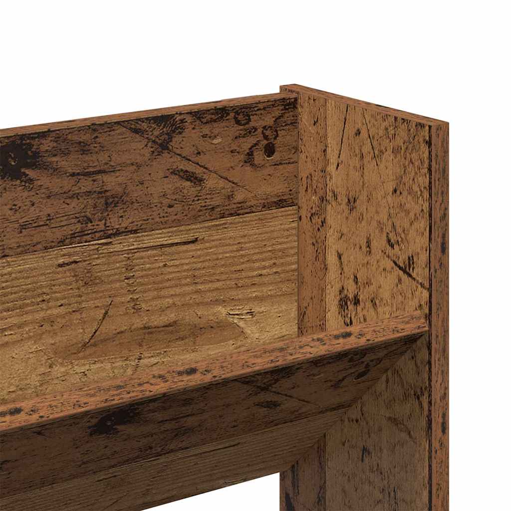 Ormar za cipele s policom 2 pcs Staro drvo 80 x 18 x 60 cm