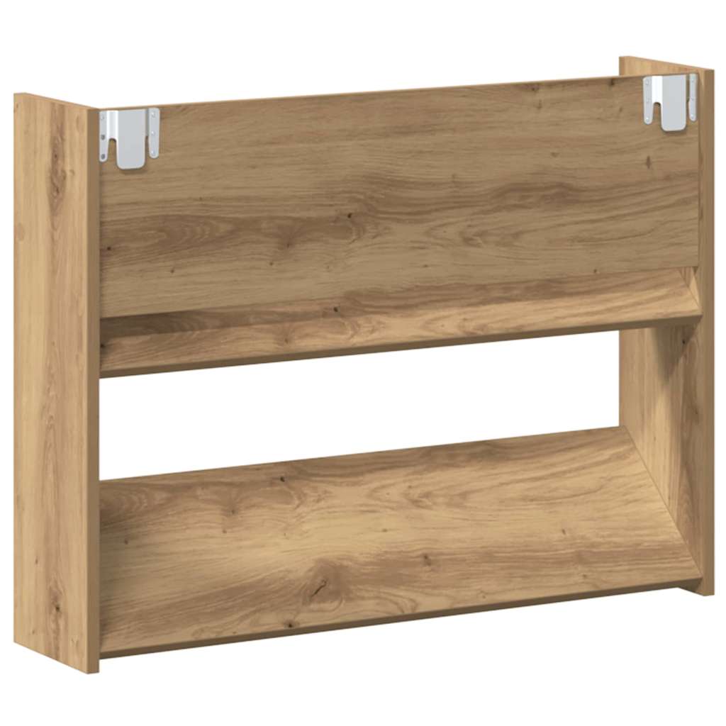 Ormar za cipele Zidne 2 pcs Umjetnički hrast 81 x 18 x 60 cm