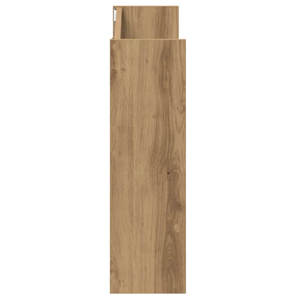 Ormar za cipele Zidne 2 pcs Umjetnički hrast 81 x 18 x 60 cm