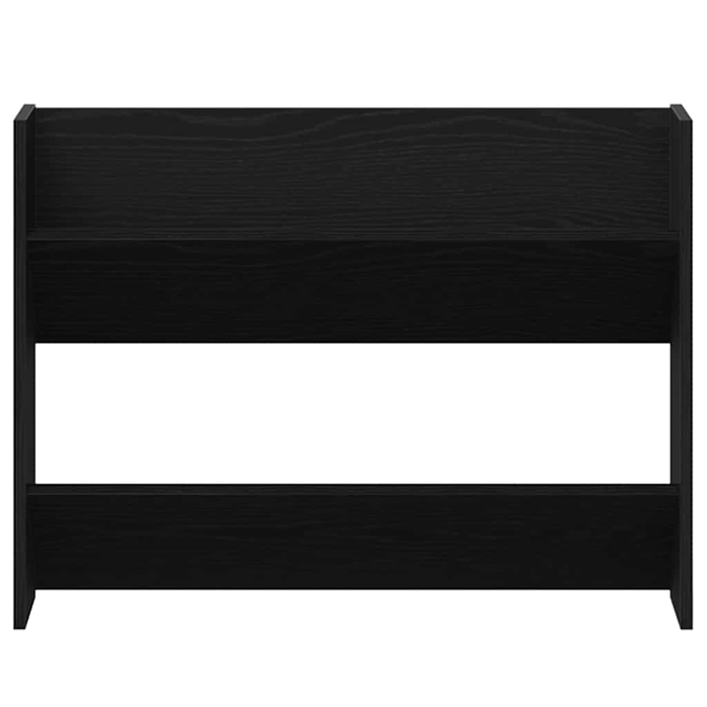 Ormar za cipele Crni hrast 82 x 18 x 60 cm Konstruirano drvo