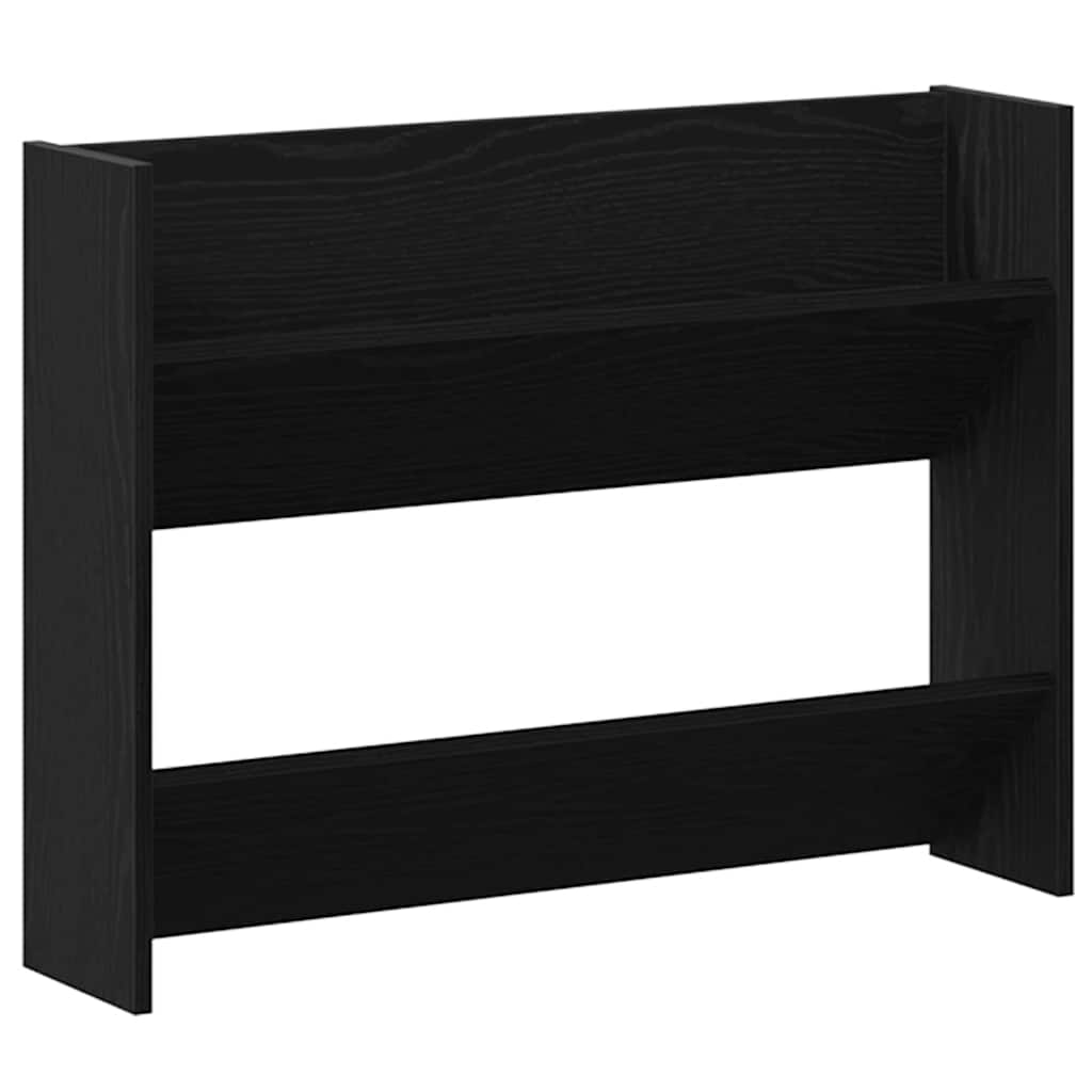 Ormar za cipele s policom 2 pcs Crni hrast 83 x 18 x 60 cm