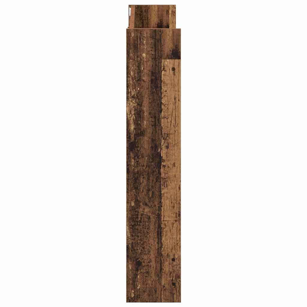 Ormar za cipele s policom 2 pcs Staro drvo 84 x 18 x 90 cm
