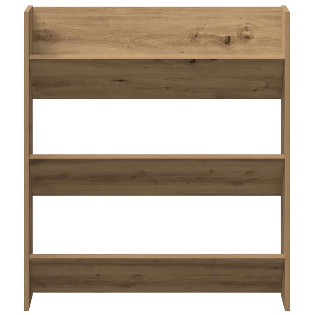 Ormar za cipele Zidne 2 pcs Umjetnički hrast 85 x 18 x 90 cm