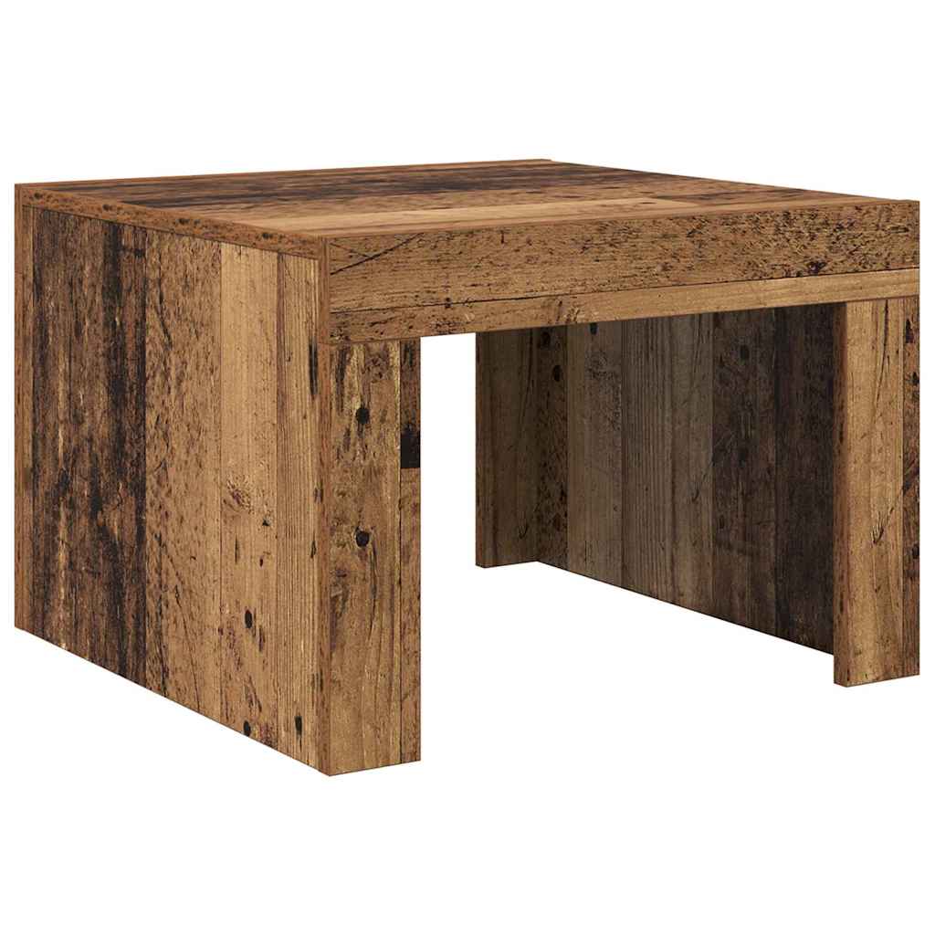 Kava Stol Staro drvo 50 x 50 x 35 cm Konstruirano drvo
