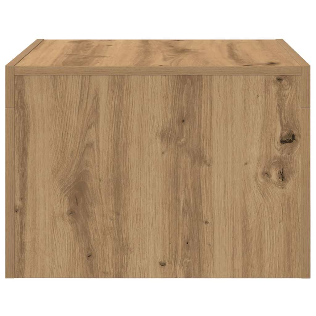 Kava Stol Umjetnički hrast 50 x 50 x 35 cm Konstruirano drvo