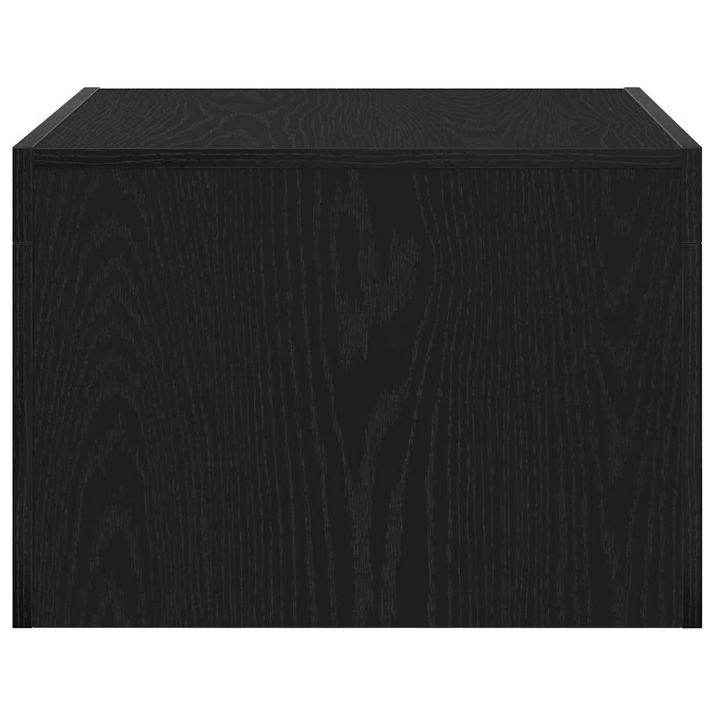 Kava Stol Crni hrast 50 x 50 x 35 cm Konstruirano drvo