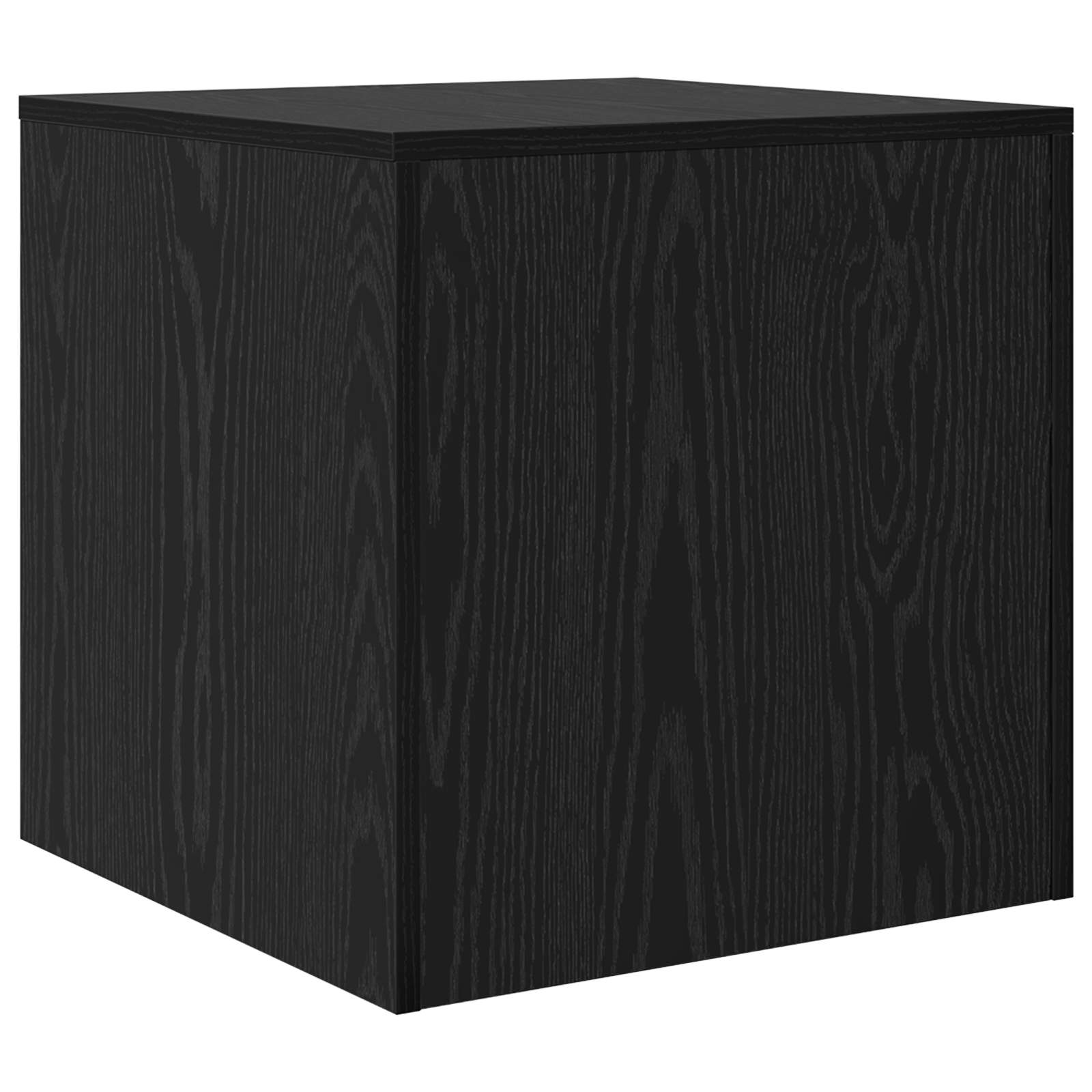 Kava Stol 3 pcs Crni hrast Konstruirano drvo