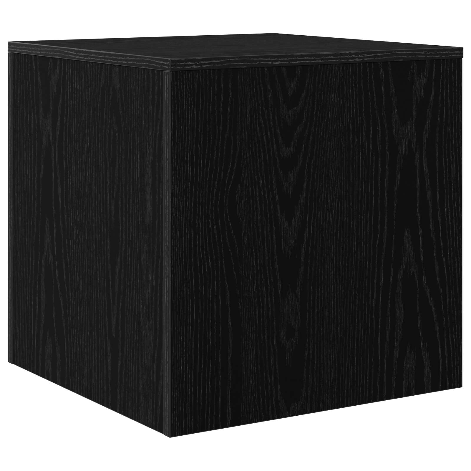 Kava Stol 3 pcs Crni hrast Konstruirano drvo