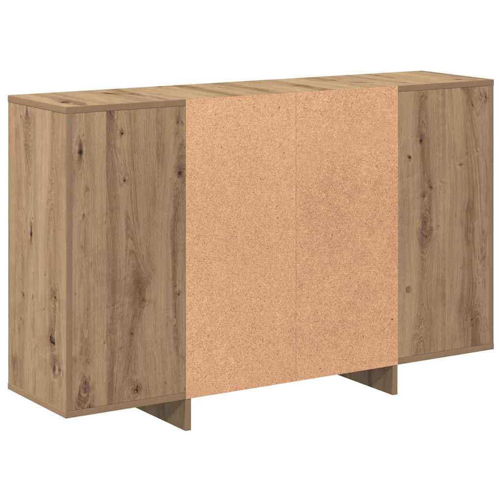 Kreveta Umjetnički hrast 120 x 30 x 75 cm Konstruirano drvo