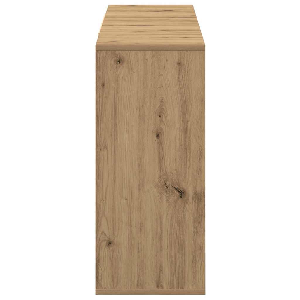 Kreveta Umjetnički hrast 120 x 30 x 75 cm Konstruirano drvo