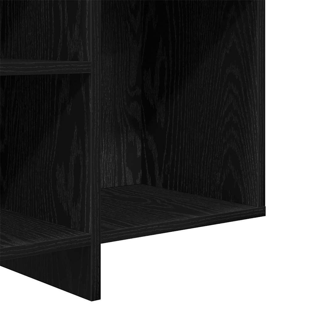 Kreveta Crni hrast 120 x 30 x 75 cm Konstruirano drvo