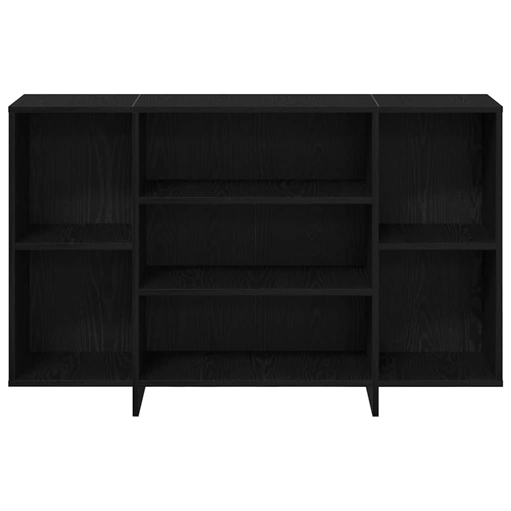 Kreveta Crni hrast 120 x 30 x 75 cm Konstruirano drvo
