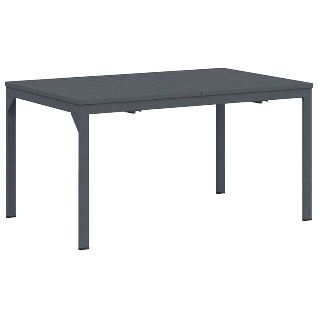 Vanjski stol za večeru 2 pcs Antracit 210 x 90 x 73 cm Čelik