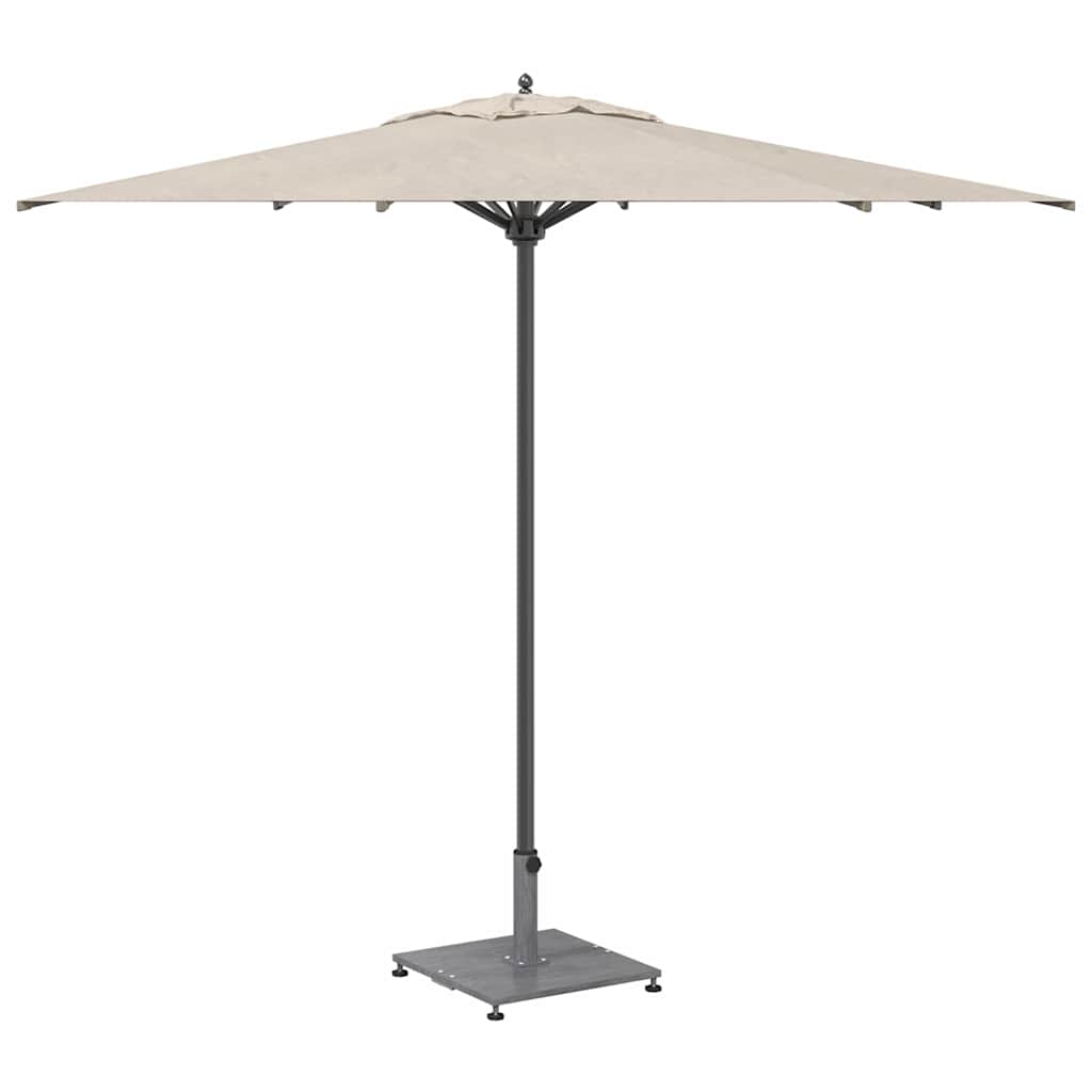 Baza za suncobran Tamno siva drvena izgled 45 x 45 x 31 cm