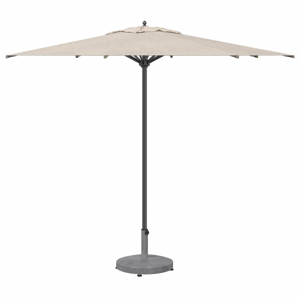 Baza za suncobran Tamno siva drvenasta 48 x 48 x 32 cm