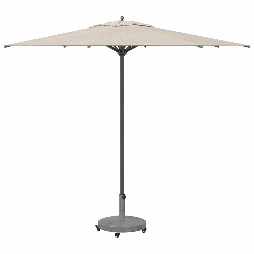 Baza za suncobran Tamno siva drvenasta 48 x 48 x 32 cm