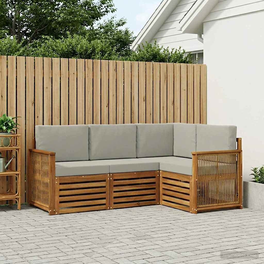 Set vanjskih sofa 4 kom. Poliester