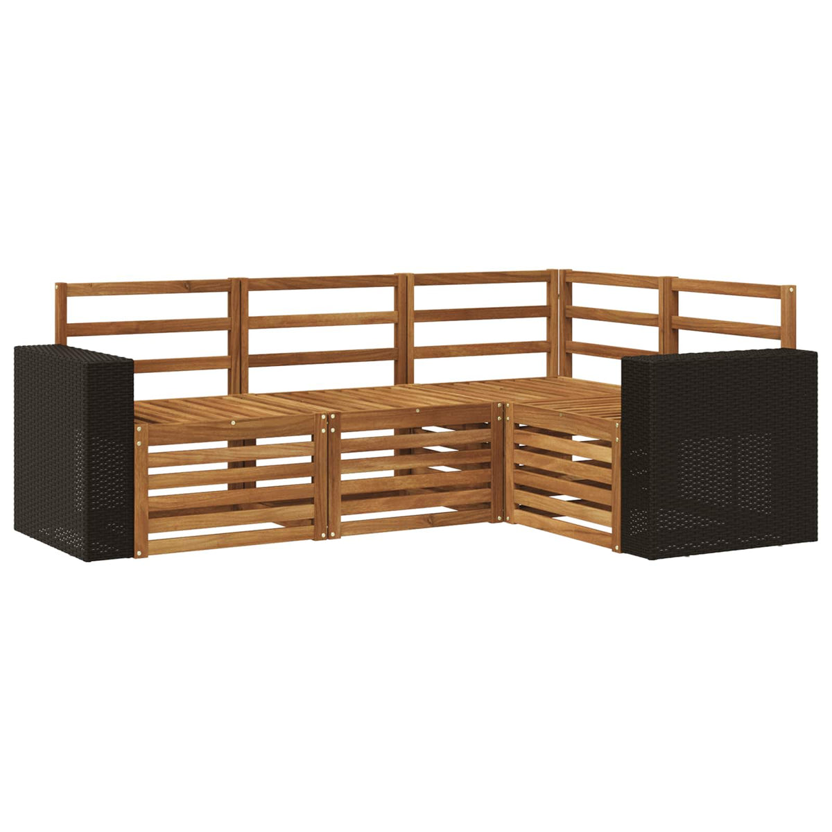 Set vanjskih sofa 4 kom. Poliester