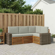 Set vanjskih sofa 4 kom. Poliester
