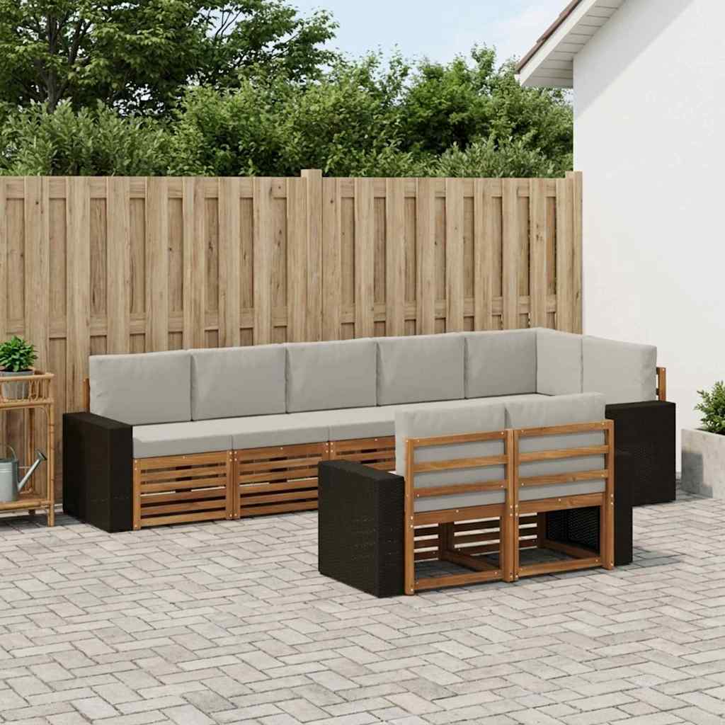Set vanjskih sofa 8 kom. Poliester