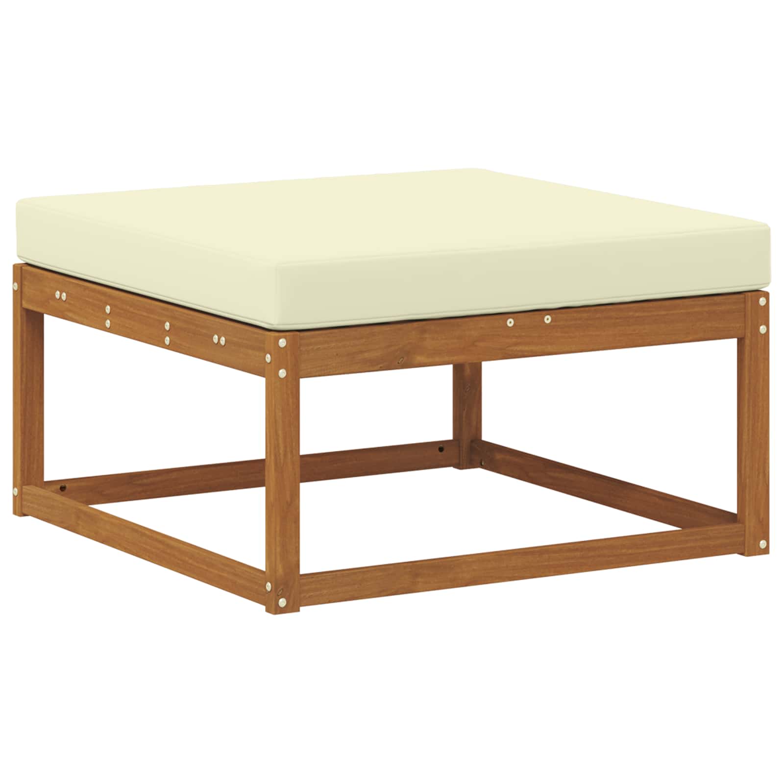 Set vanjskih sofa 6 pcs Prirodna i krem