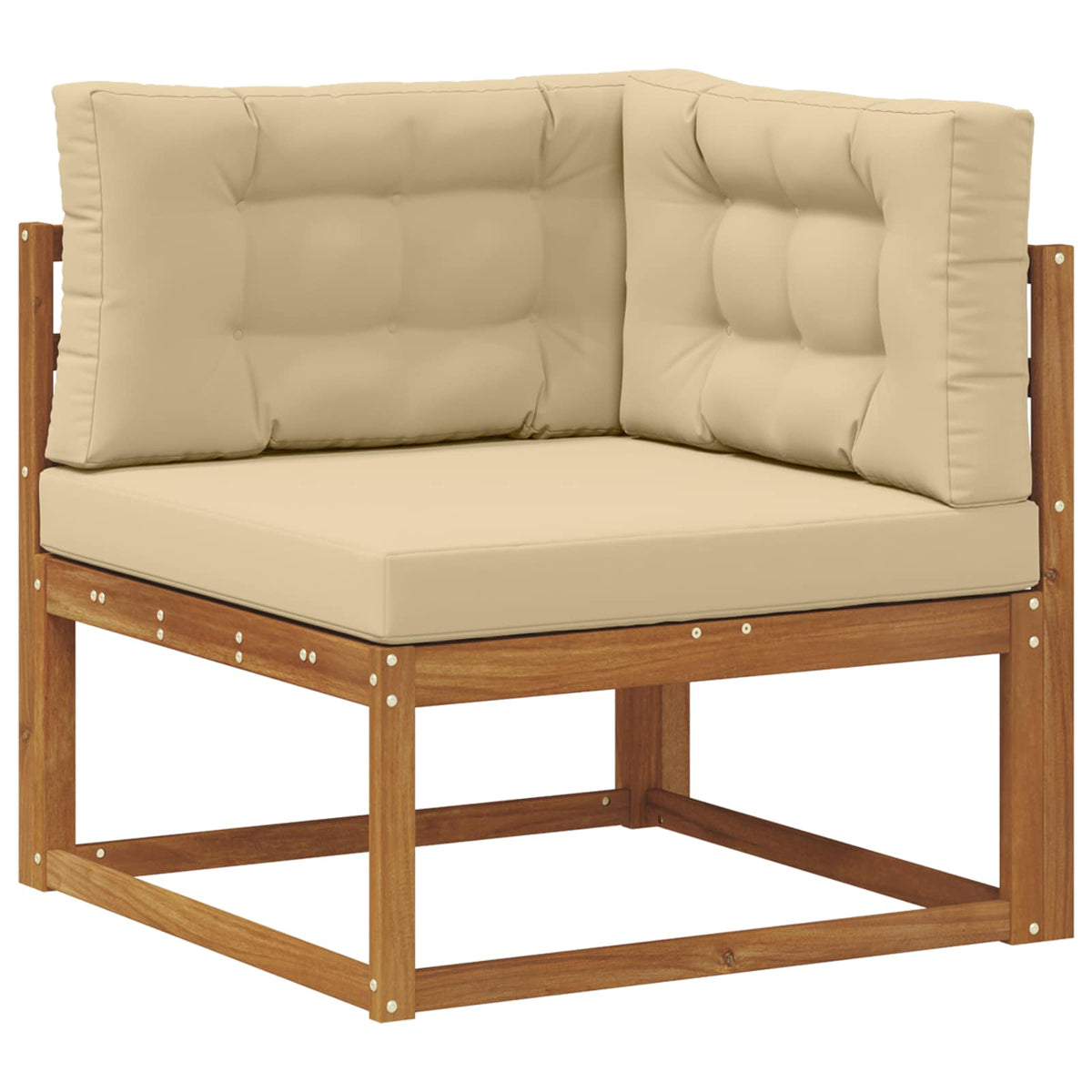 Set vanjskih sofa 6 pcs Prirodna i bež