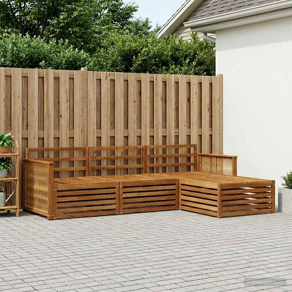 Set vanjskih sofa Prirodna 249 x 162,5 x 73 cm