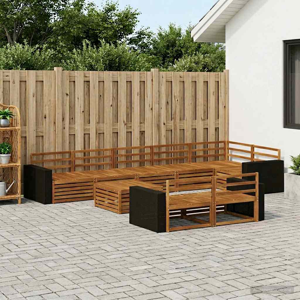 Set vanjskih sofa 9 kom.