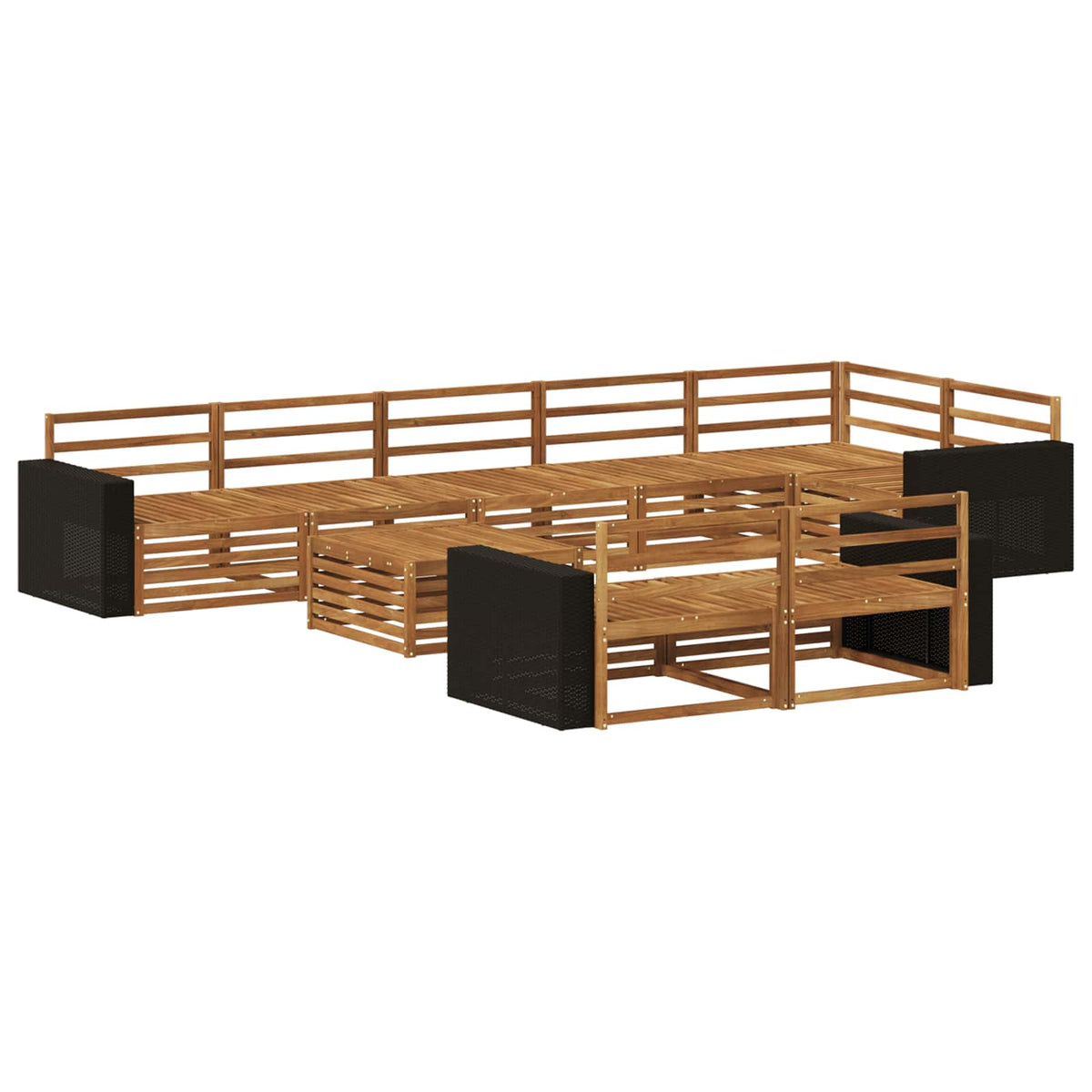 Set vanjskih sofa 9 kom.