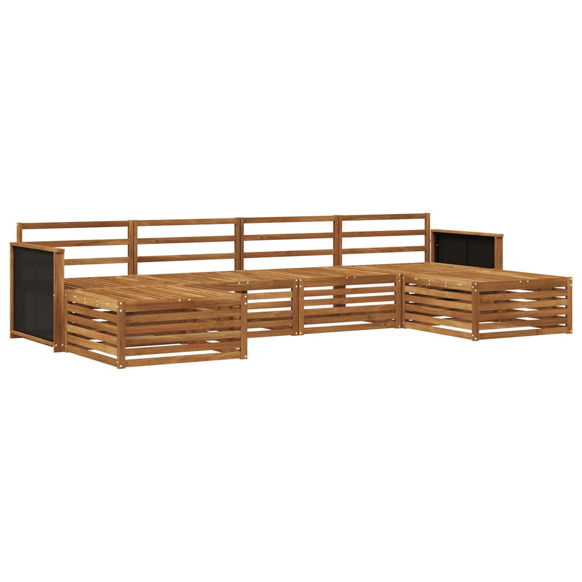Setovi sofa 6 pcs Čvrsto drvo akacije