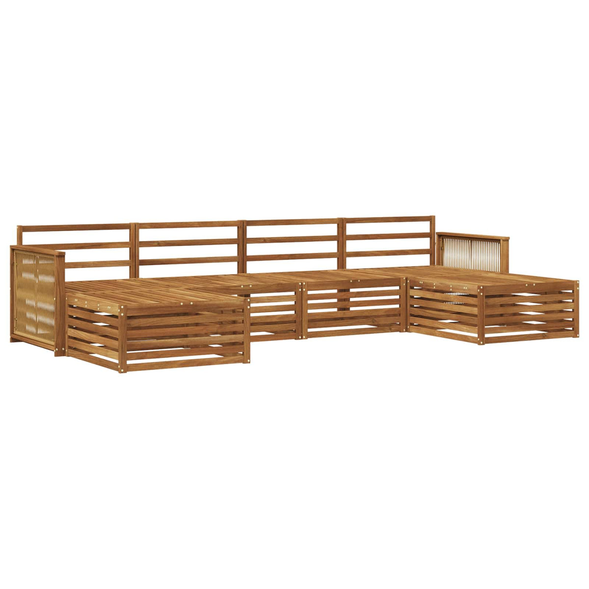 Setovi sofa 6 pcs Čvrsto drvo akacije