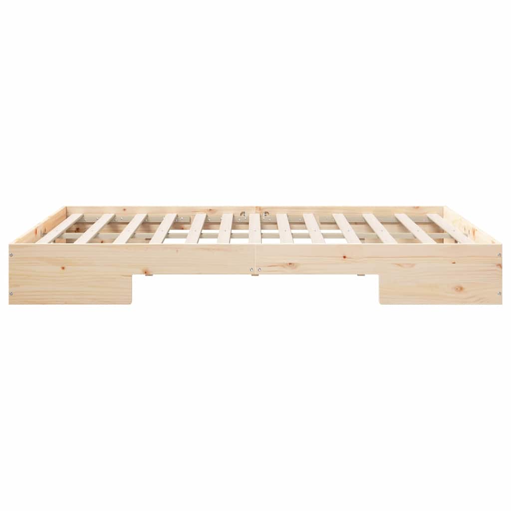 Krevetna konstrukcija Smeđa 150 x 200 cm