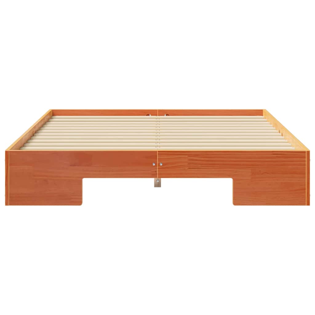 Krevetna konstrukcija Smeđa 120 x 200 cm