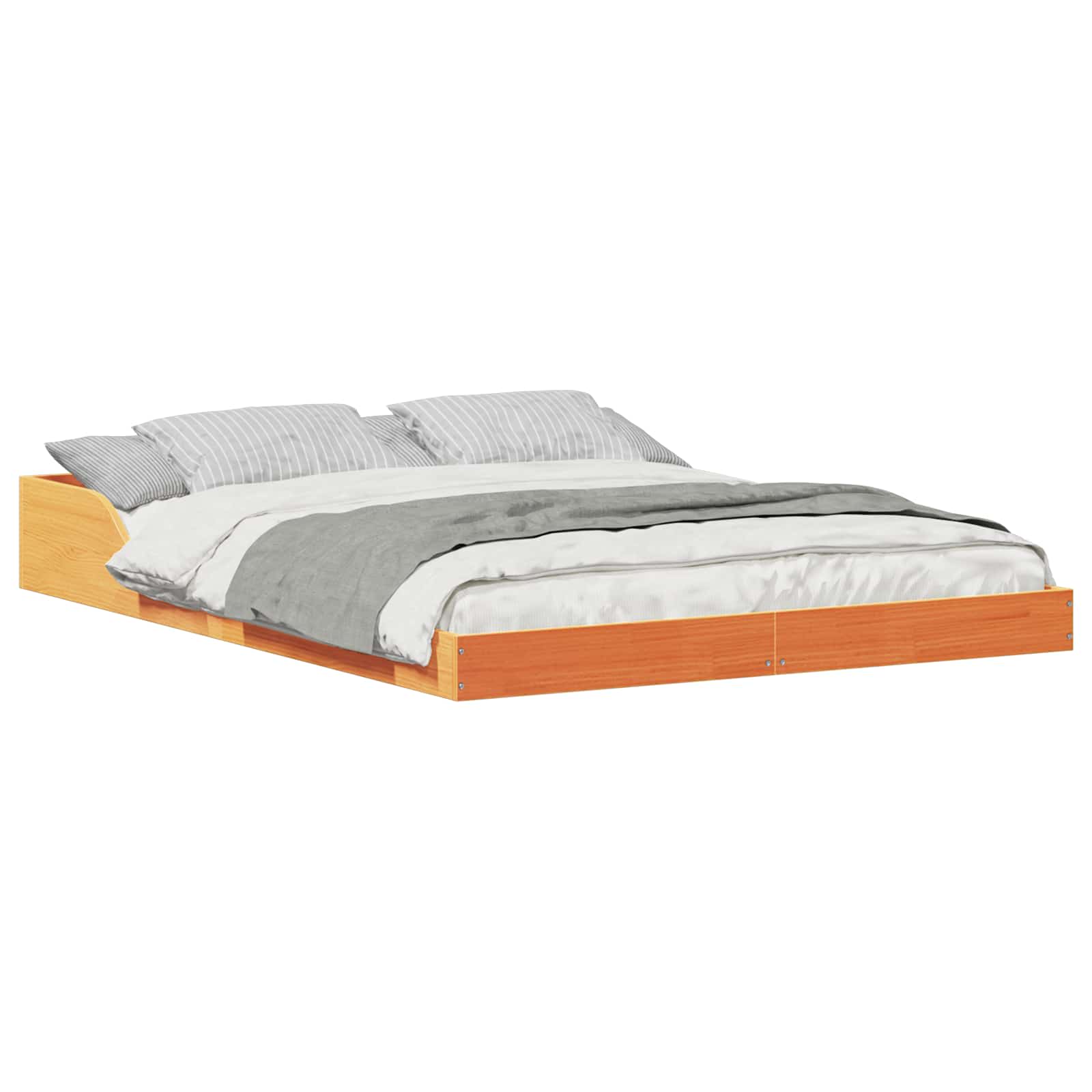 Krevetna konstrukcija Vosak smeđa 120 x 200 cm