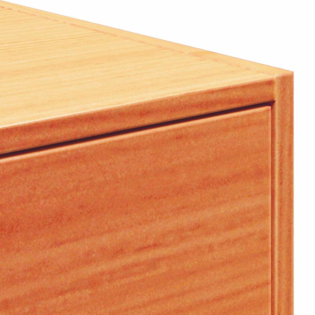 Noćni ormarić s ladicama 2 pcs Vosak smeđa 50 x 32,5 x 24 cm