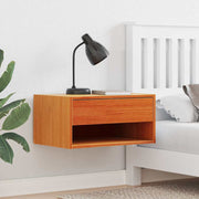 Noćni ormarić s ladicama 2 pcs Vosak smeđa 50 x 32,5 x 24 cm