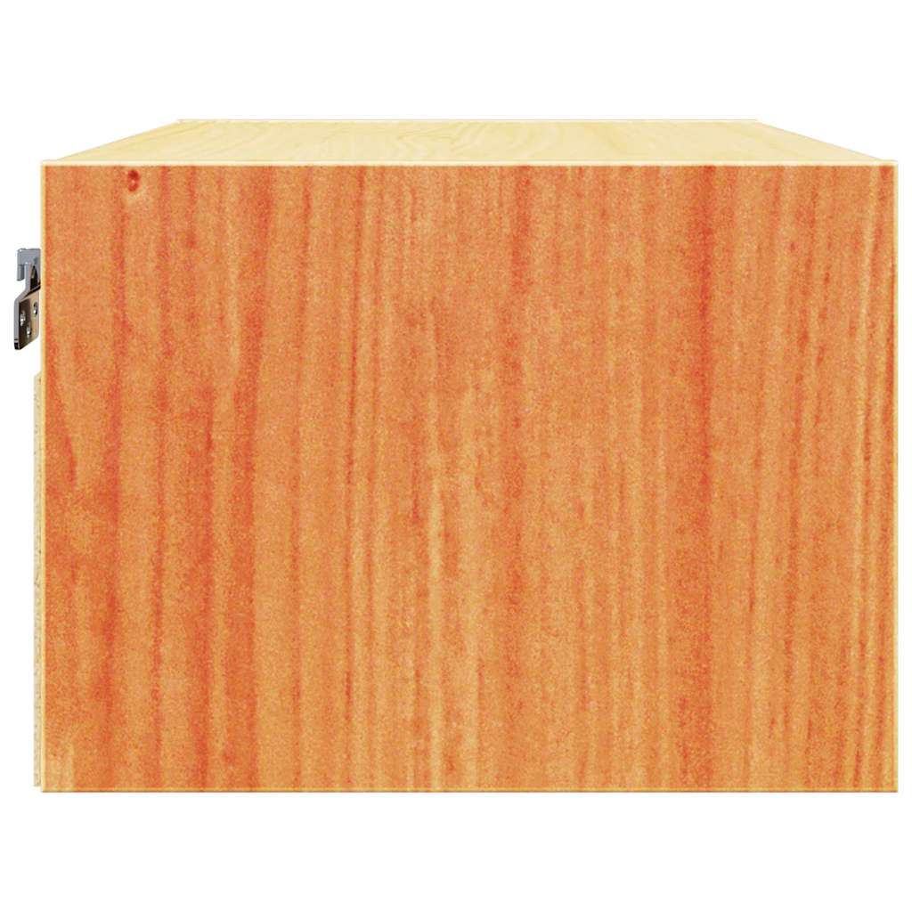 Noćni ormarić s ladicama 2 pcs Vosak smeđa 50 x 32,5 x 24 cm