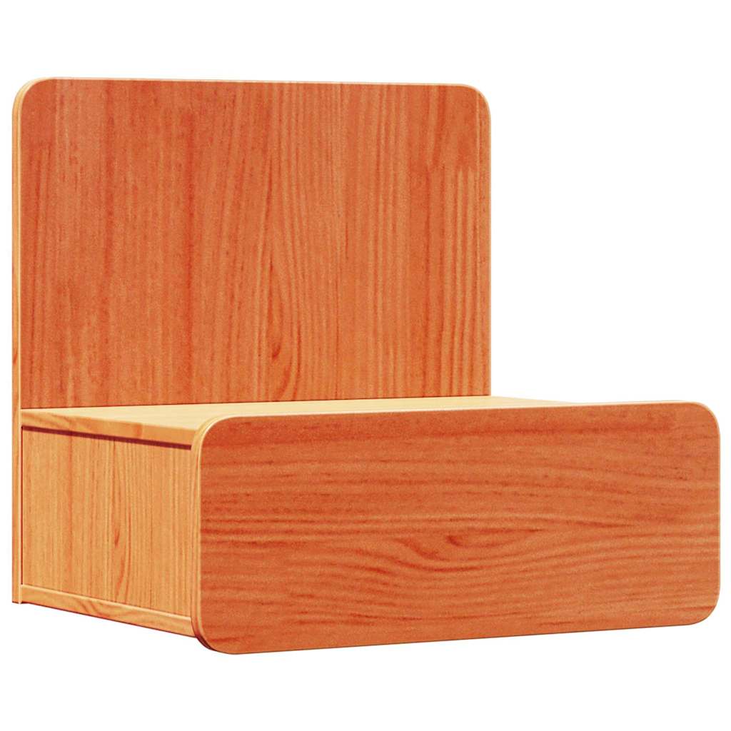Noćni ormarić s ladicama 2 pcs Vosak smeđa 44 x 32,5 x 40 cm