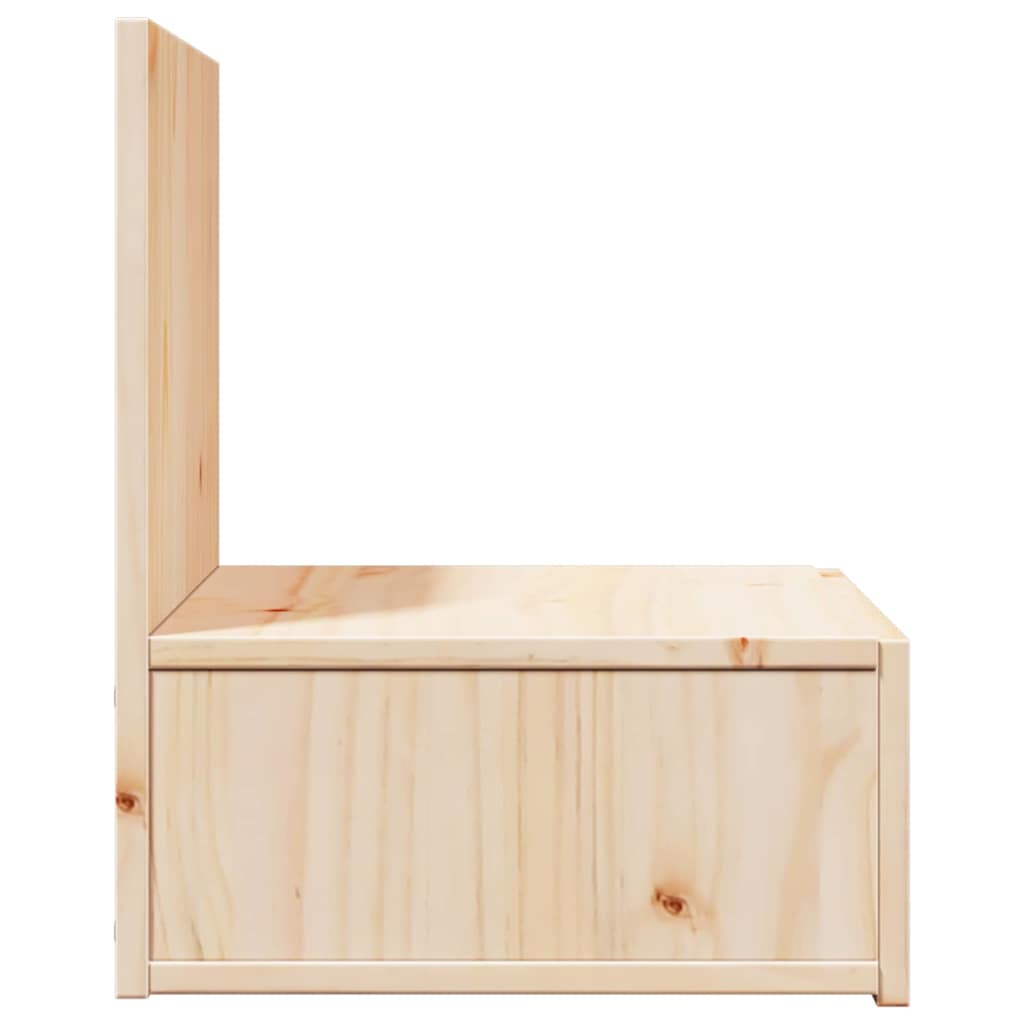 Noćni ormarić Smeđa 42 x 32,5 x 40 cm Masivna borovina