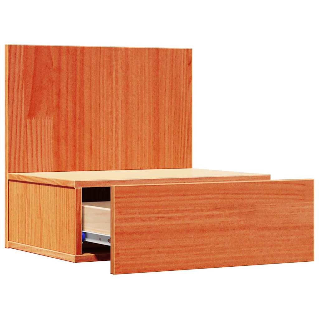 Noćni ormarić s ladicama 2 pcs Vosak smeđa 42 x 32,5 x 40 cm