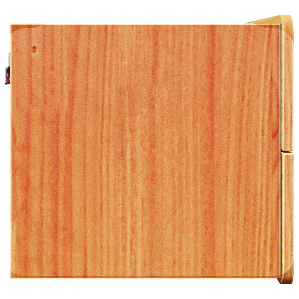 Noćni ormarić 2 pcs Smeđa 39 x 34 x 33 cm Masivna borovina