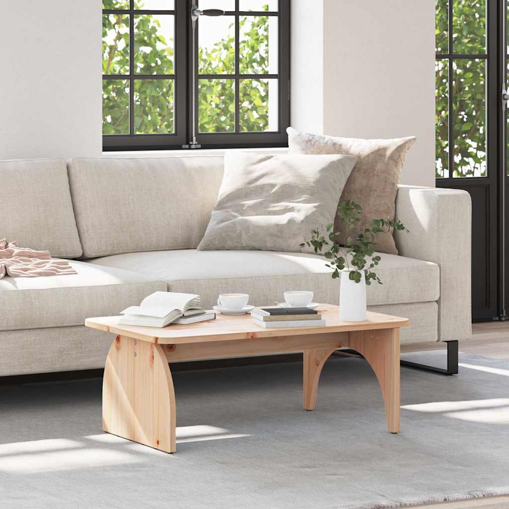 Kava Stol Prirodna 80 x 50 x 31 cm Masivna borovina