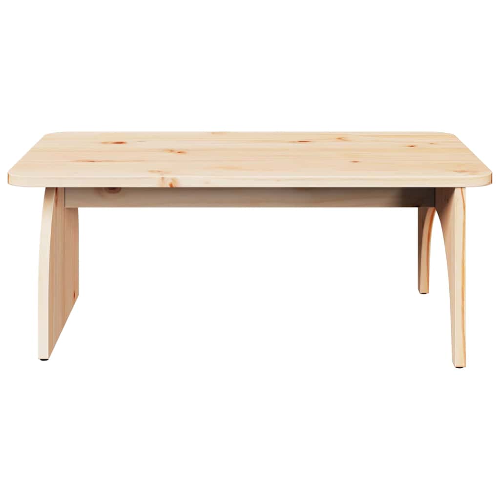 Kava Stol Prirodna 80 x 50 x 31 cm Masivna borovina