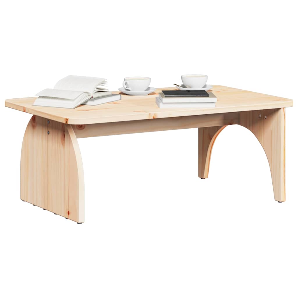 Kava Stol Prirodna 80 x 50 x 31 cm Masivna borovina