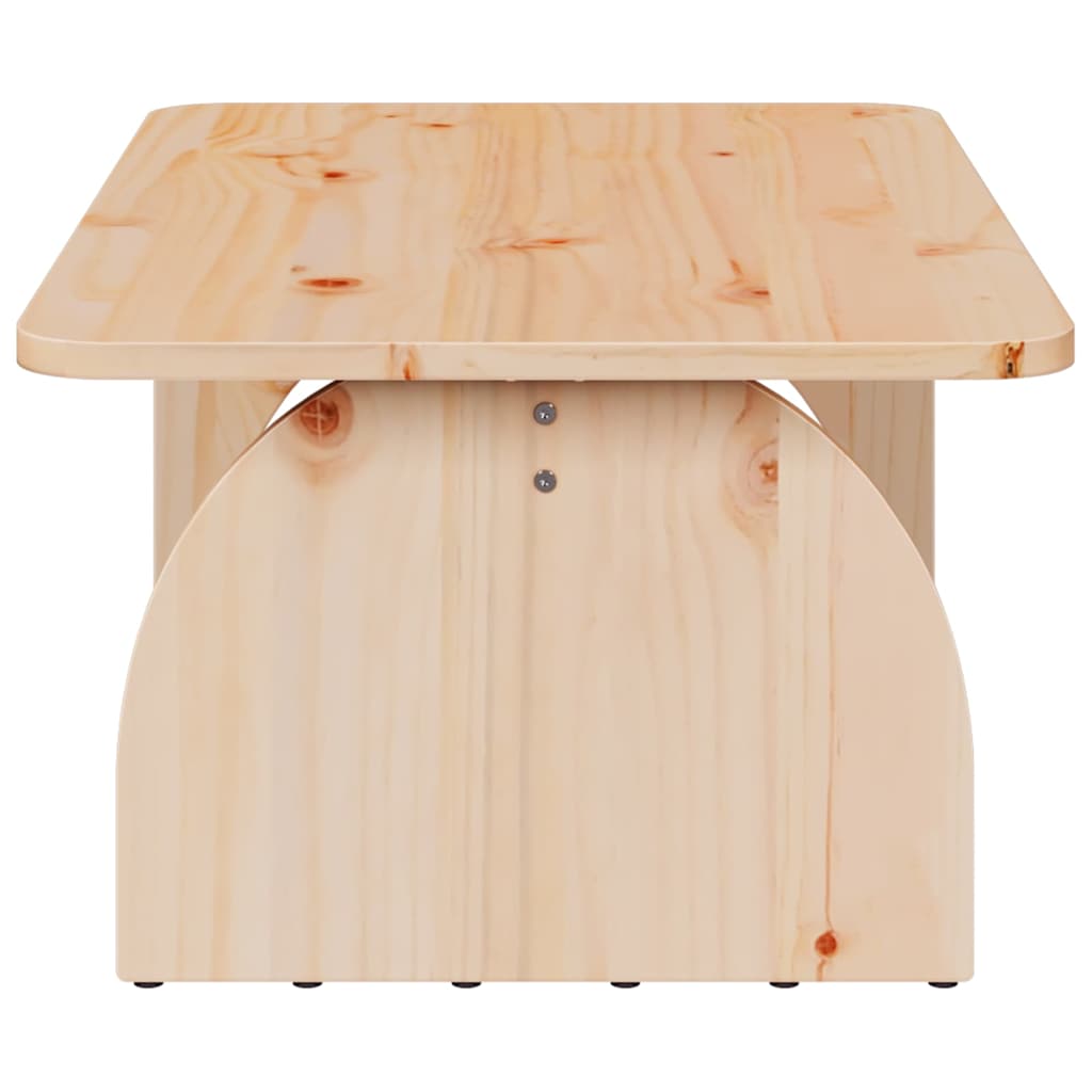 Kava Stol Prirodna 80 x 50 x 31 cm Masivna borovina