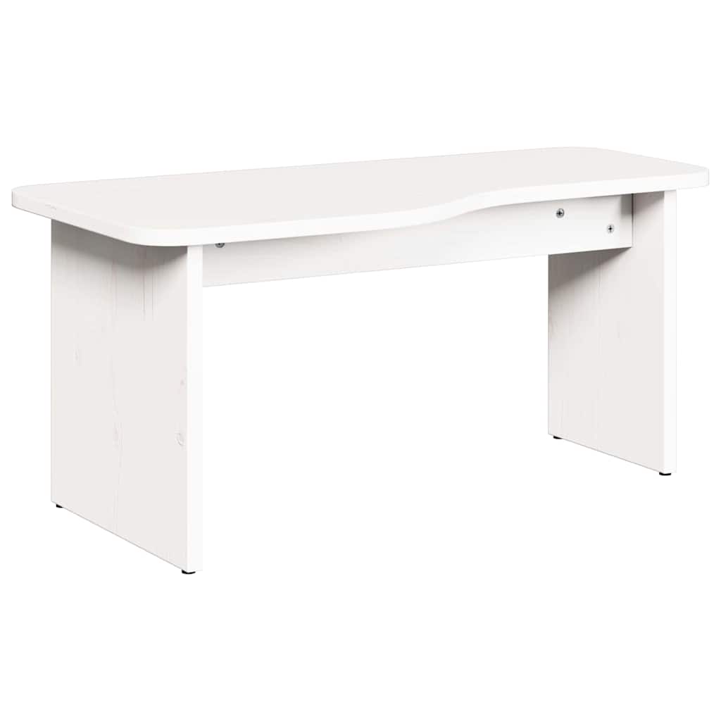 Kava Stol 2 pcs Bijelo Masivna borovina