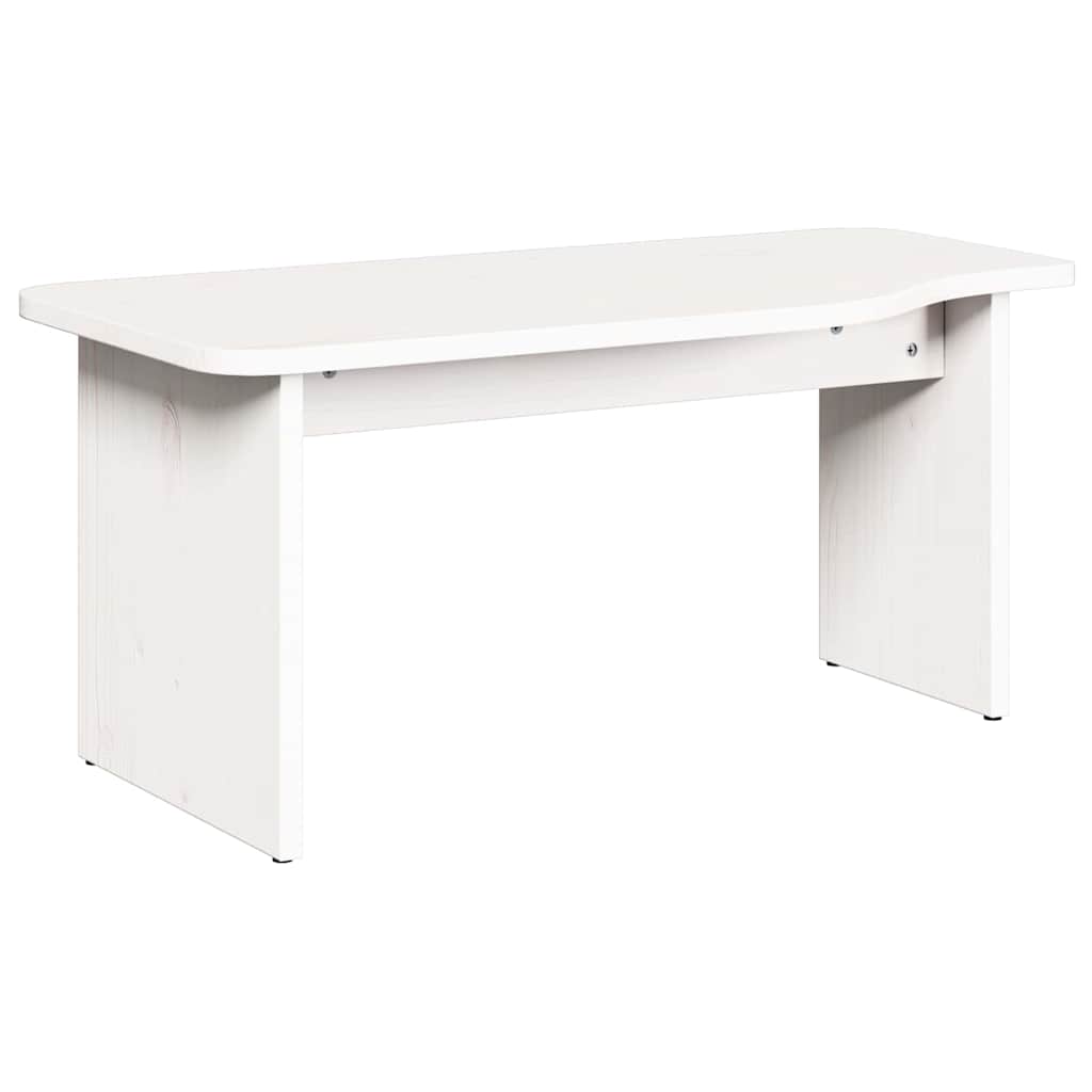 Kava Stol 2 pcs Bijelo Masivna borovina