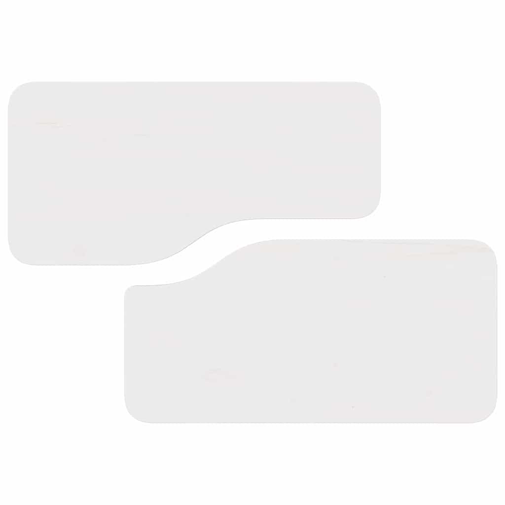Kava Stol 2 pcs Bijelo Masivna borovina