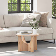 Kava Stol Prirodna 50 x 50 x 35 cm Masivna borovina
