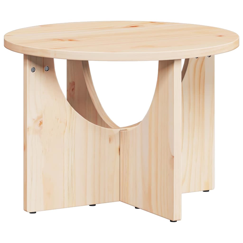 Kava Stol Prirodna 50 x 50 x 35 cm Masivna borovina